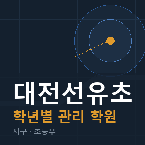 대전선유초 내신 학원 안내