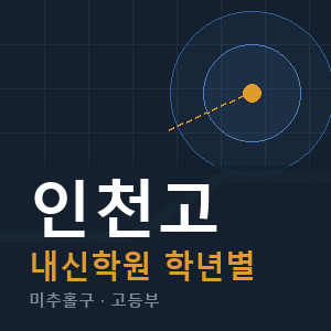 인천고 내신 학원 안내